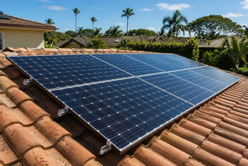 Installation de panneaux solaires à Couladère